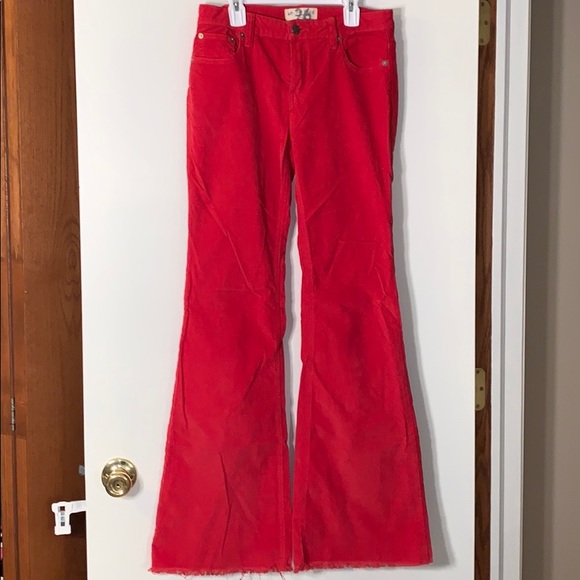 Free People Pants - Free People corduroy flare pants